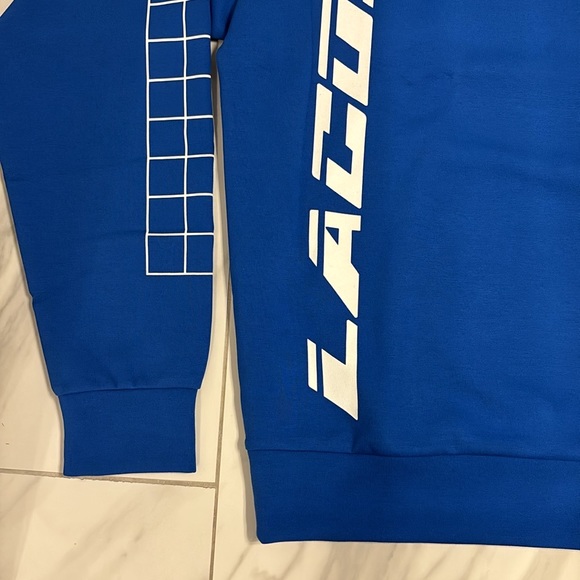 Men’s Lacoste Loose Fit Pullover Sweatshirt - Picture 2 of 5